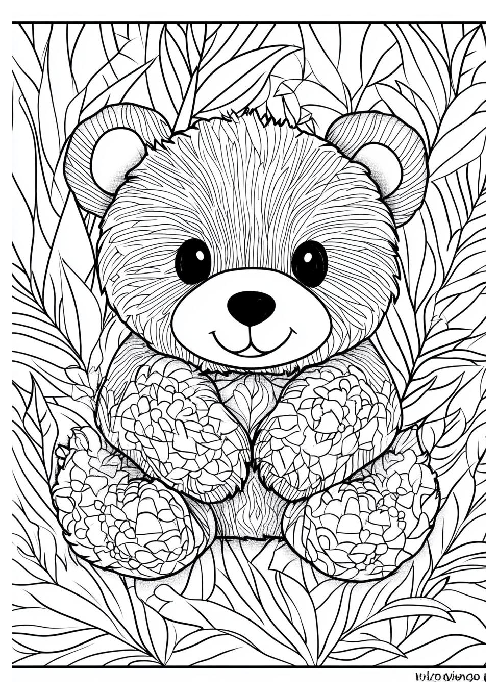Teddy Ausmalbilder 9