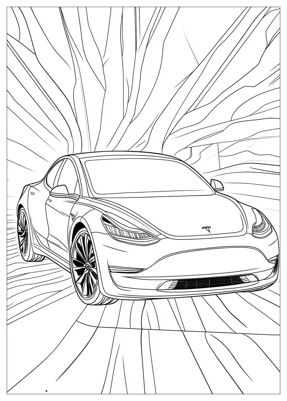 Tesla Ausmalbilder 11