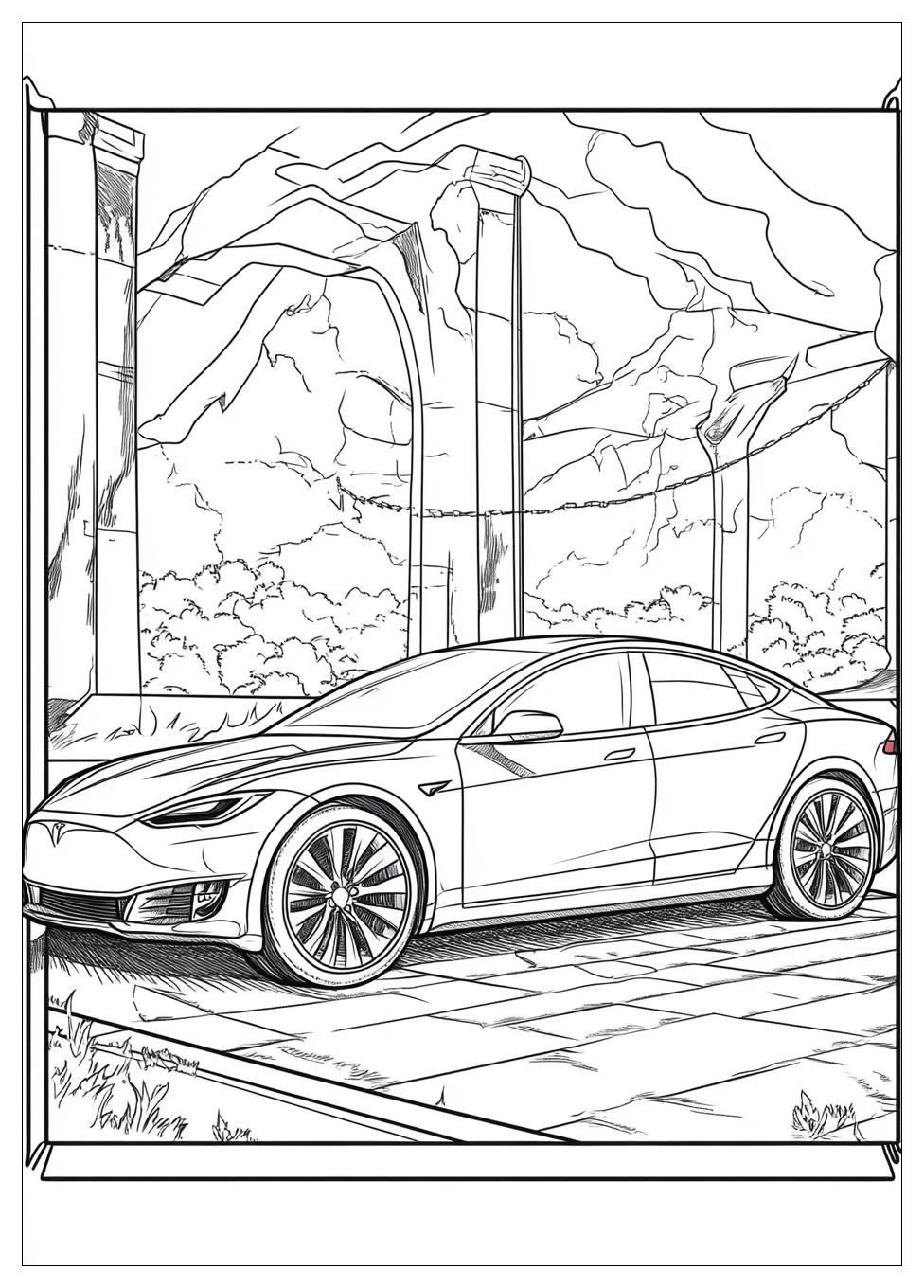 Tesla Ausmalbilder 16