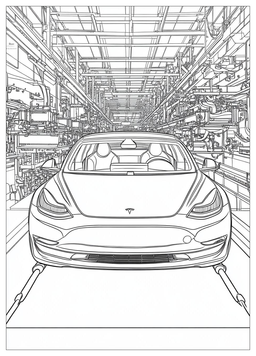Tesla Ausmalbilder 18