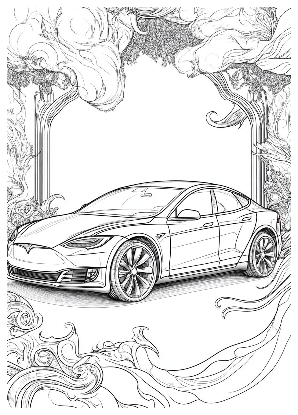 Tesla Ausmalbilder 22