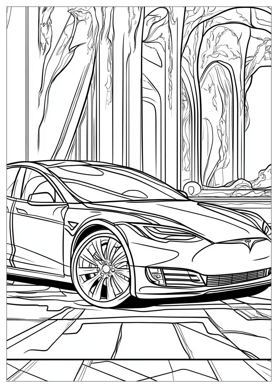Tesla Ausmalbilder 5