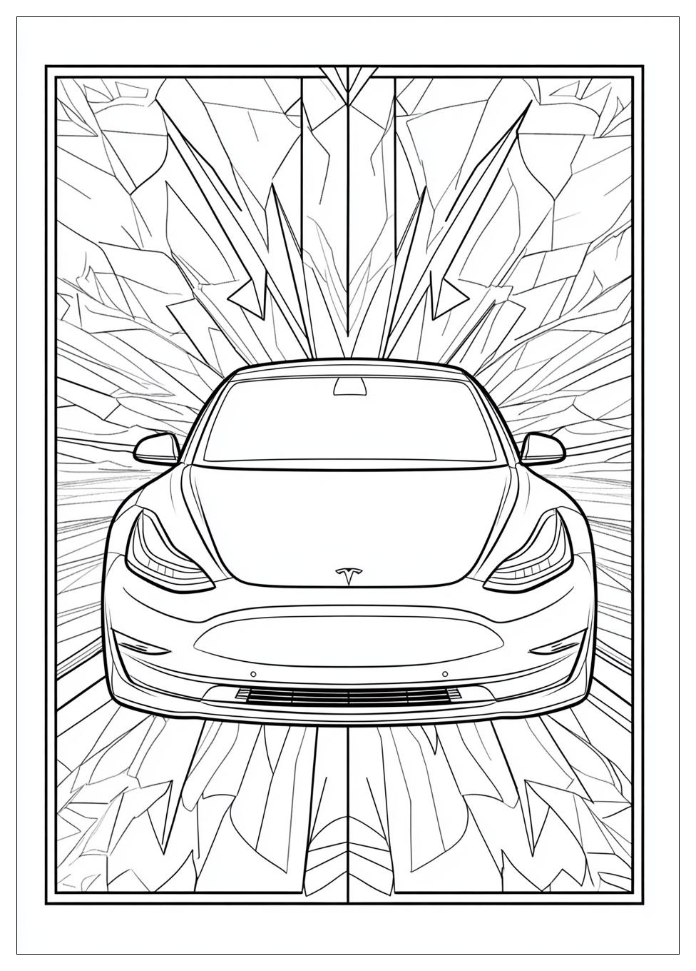 Tesla Ausmalbilder 7