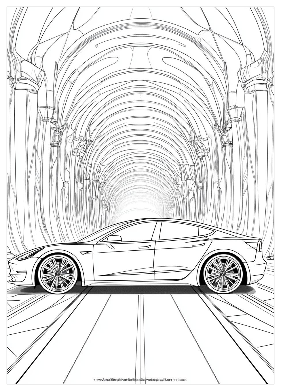 Tesla Ausmalbilder 9