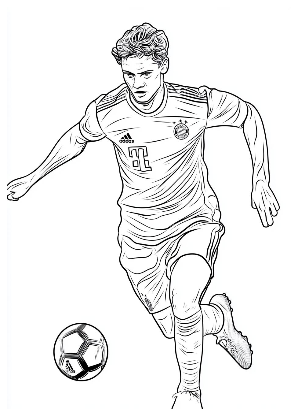 Thomas Müller Ausmalbilder 6