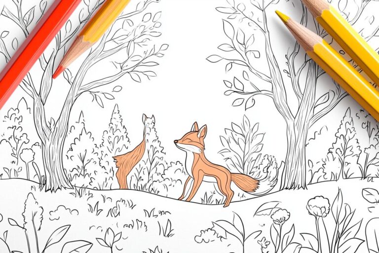 Tiere Des Waldes Ausmalbilder : Waldtiere Zum Ausmalen – Kreativität Und Entspannung