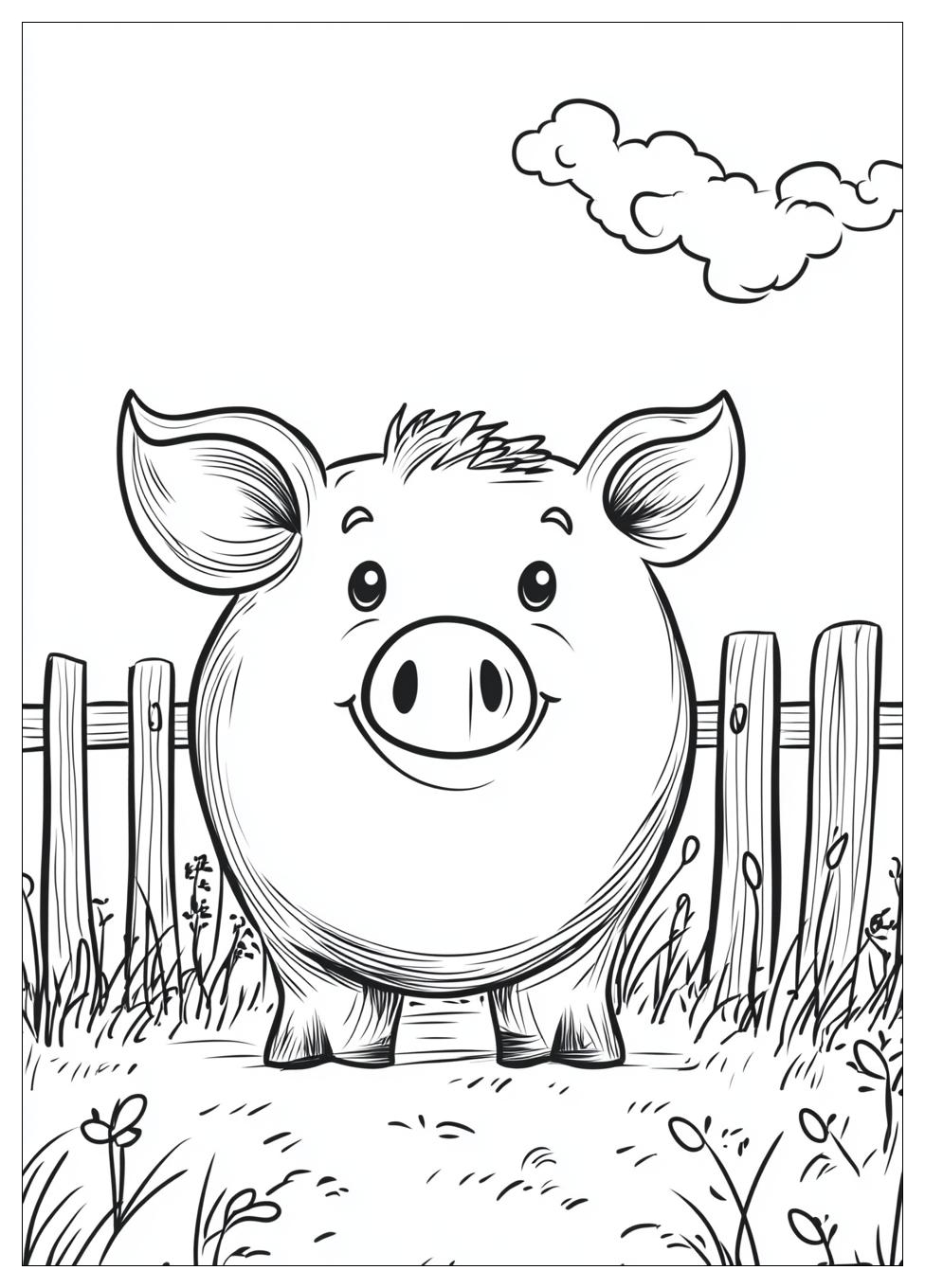 Tiere Bauernhof Ausmalbilder 12