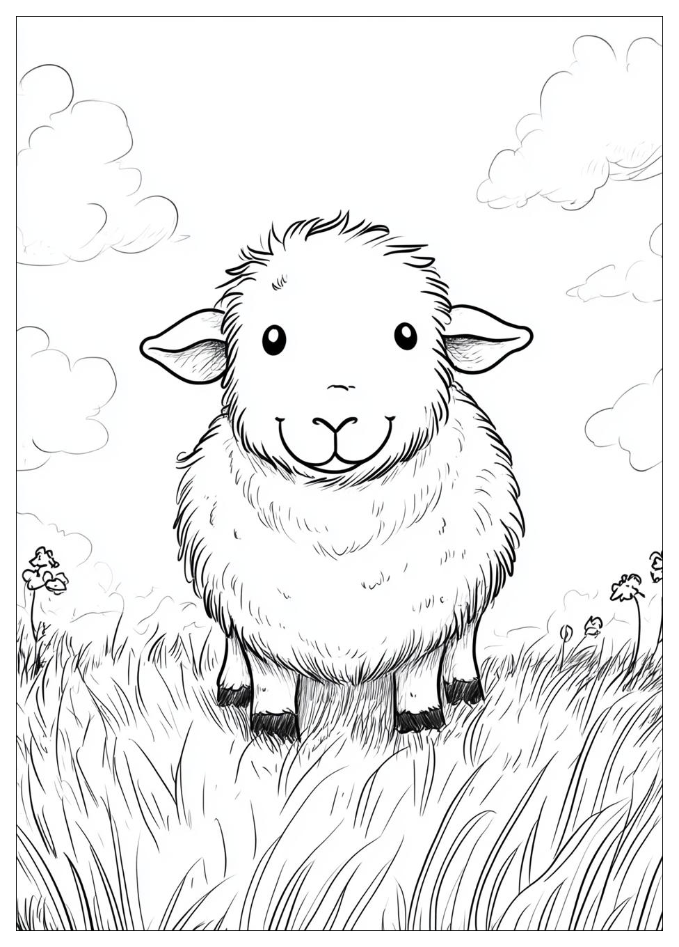 Tiere Bauernhof Ausmalbilder 14