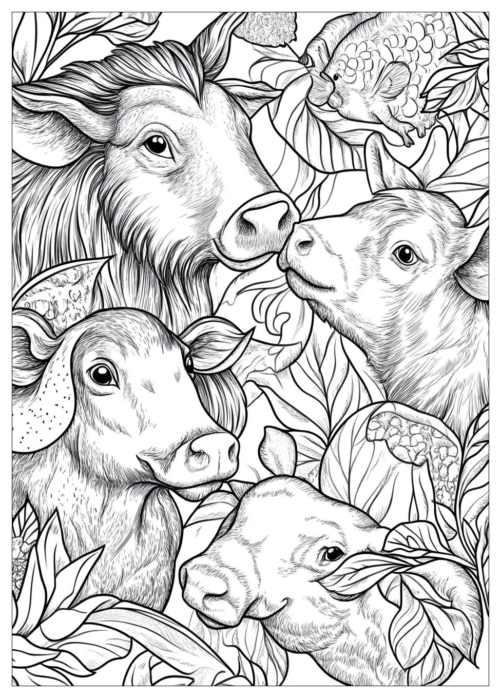 Tiere Bauernhof Ausmalbilder 23