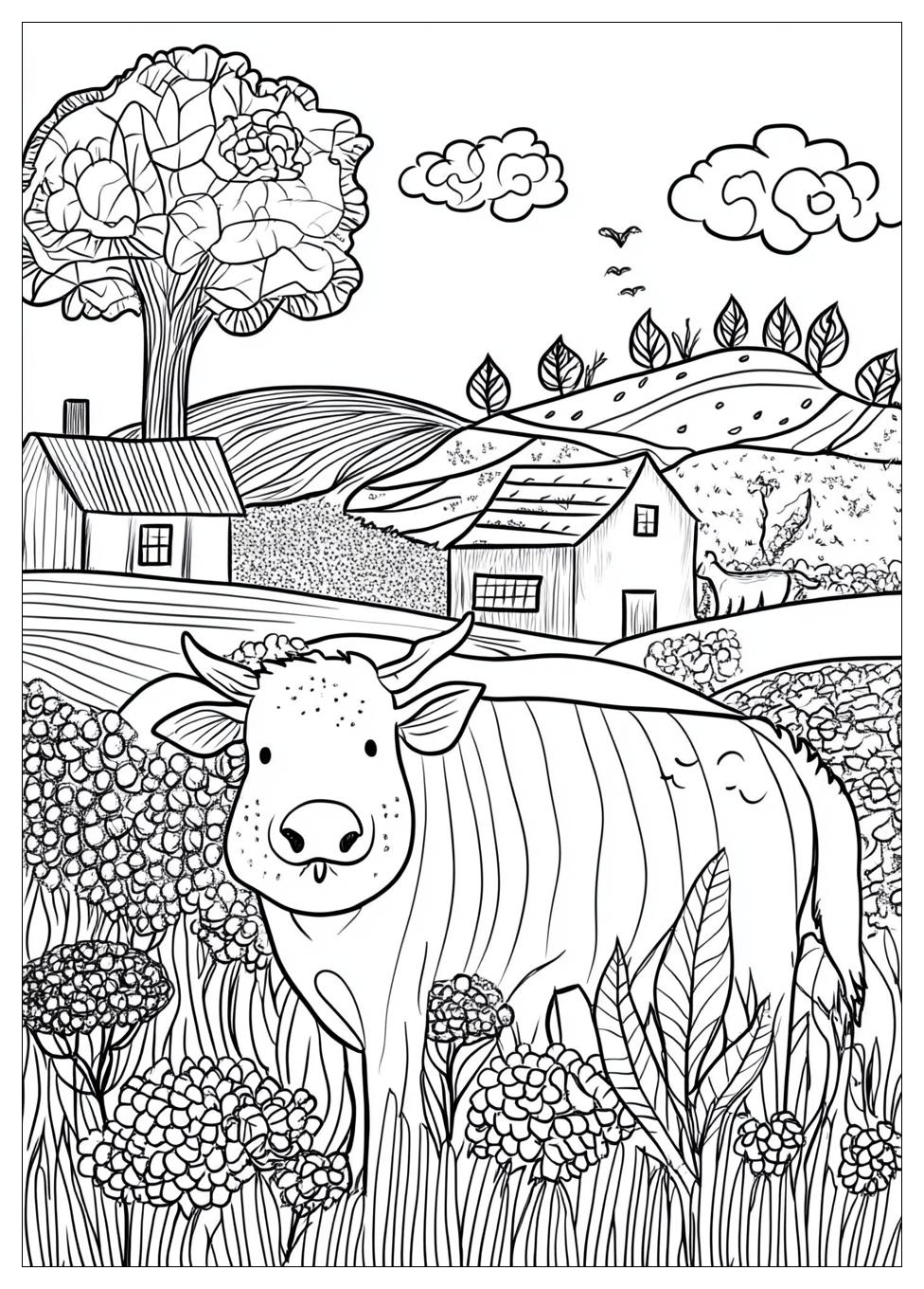 Tiere Bauernhof Ausmalbilder 9