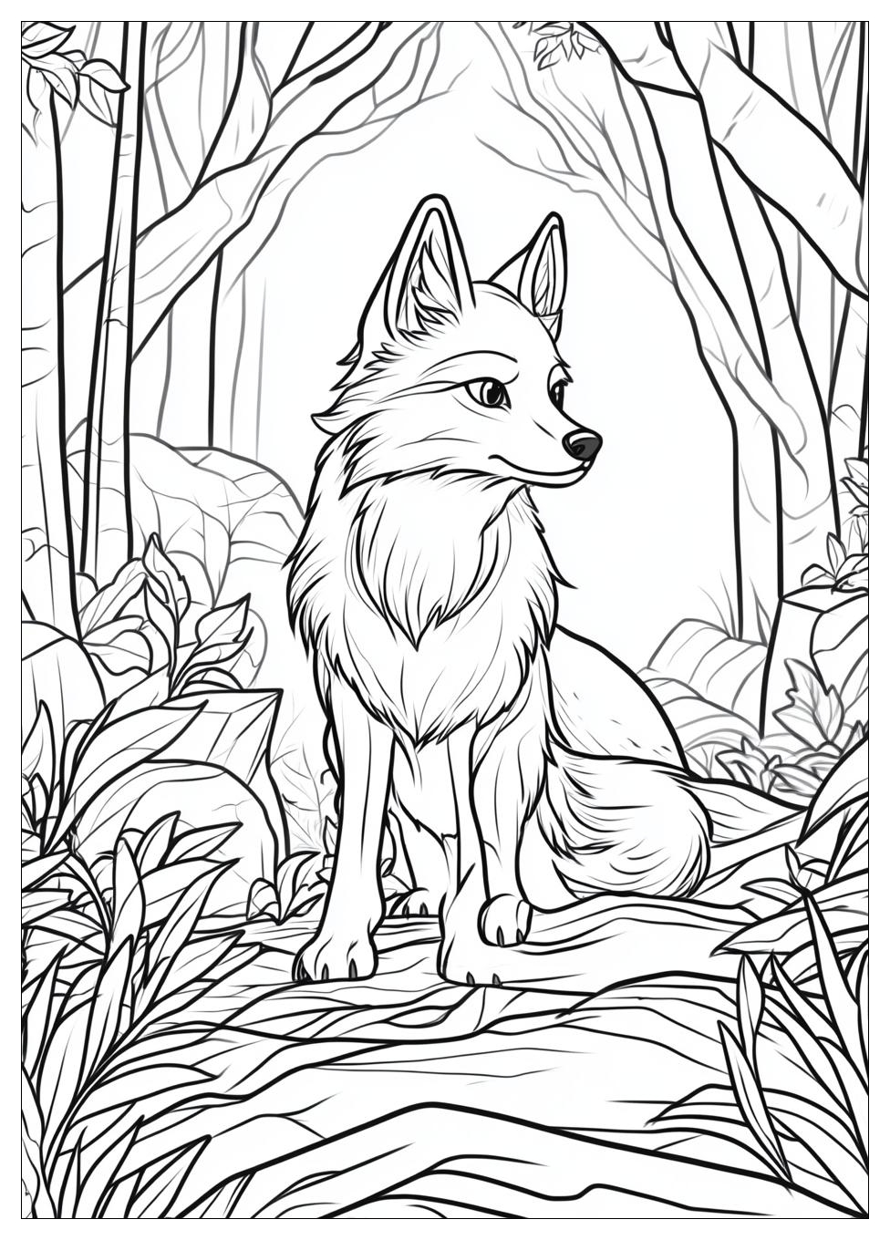Tiere Des Waldes Ausmalbilder 13