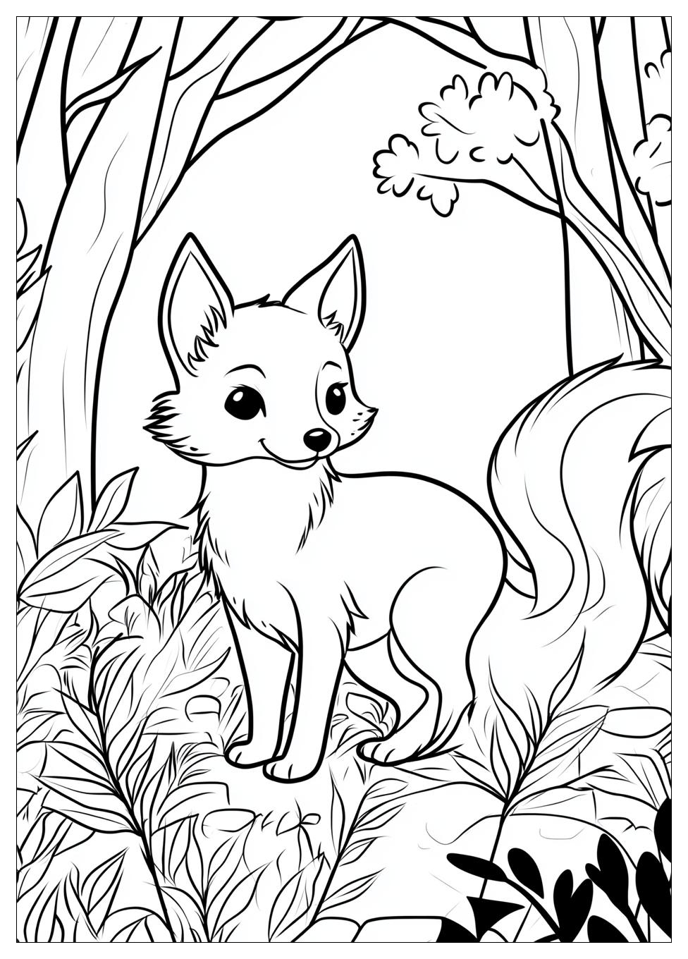 Tiere Des Waldes Ausmalbilder 15
