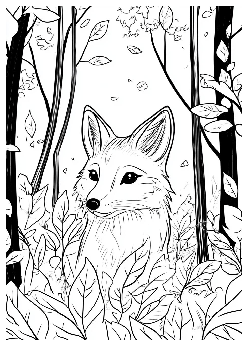 Tiere Des Waldes Ausmalbilder 17