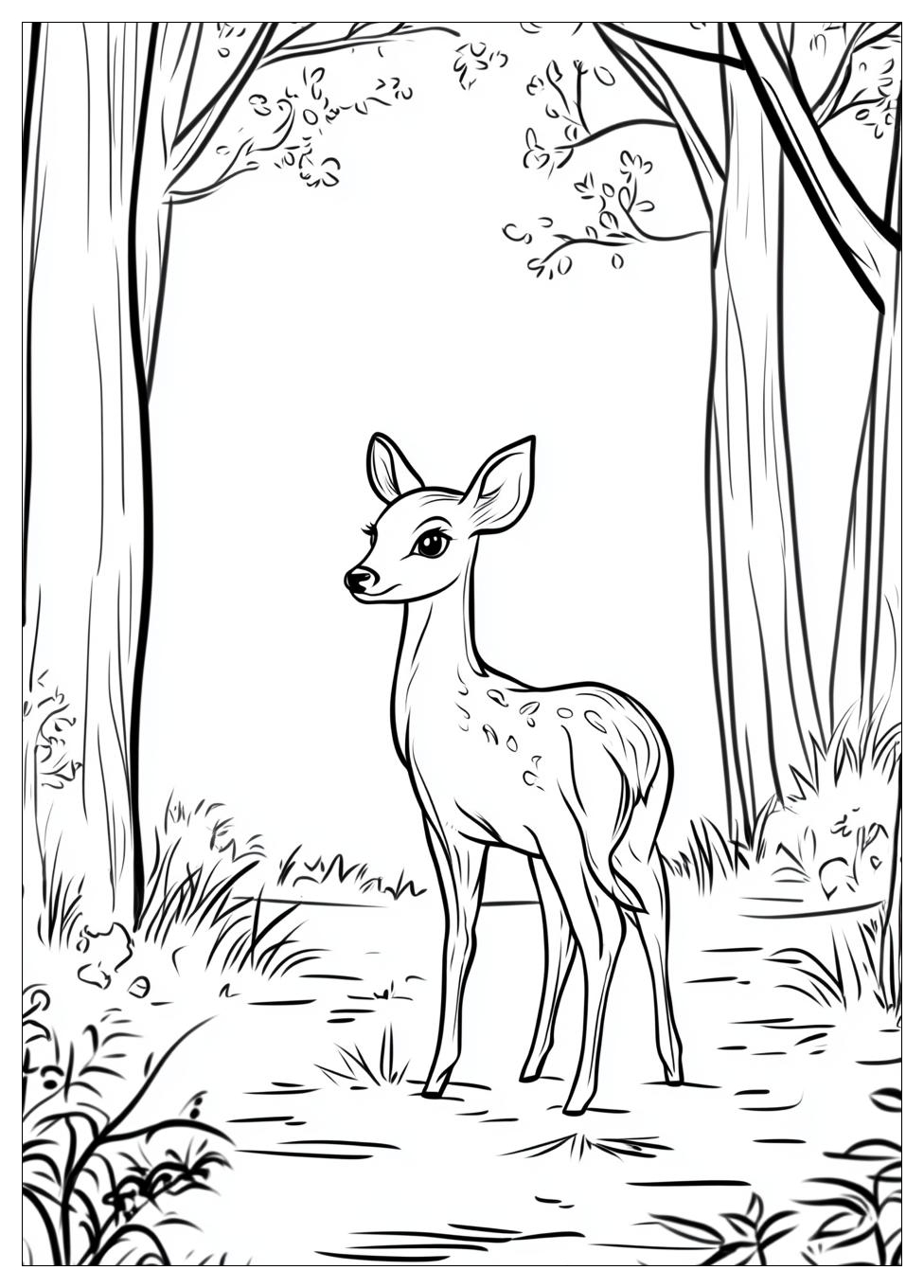 Tiere Des Waldes Ausmalbilder 2