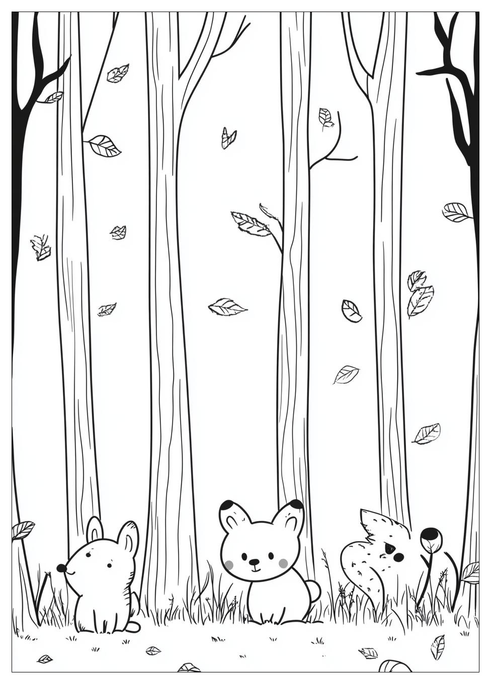 Tiere Des Waldes Ausmalbilder 7