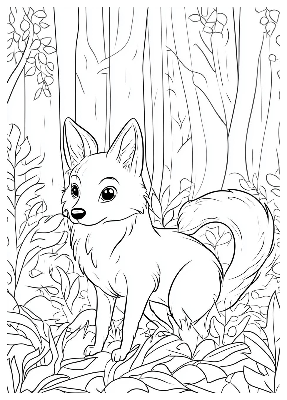 Tiere Des Waldes Ausmalbilder 8