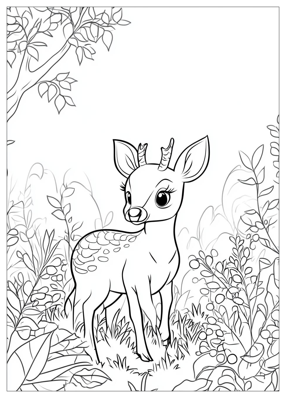 Tiere Im Wald Ausmalbilder 1