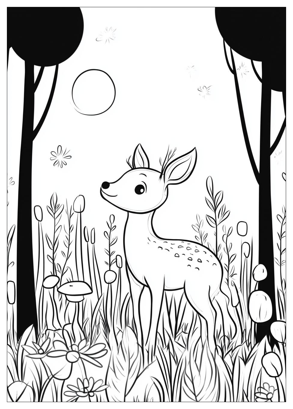 Tiere Im Wald Ausmalbilder 14