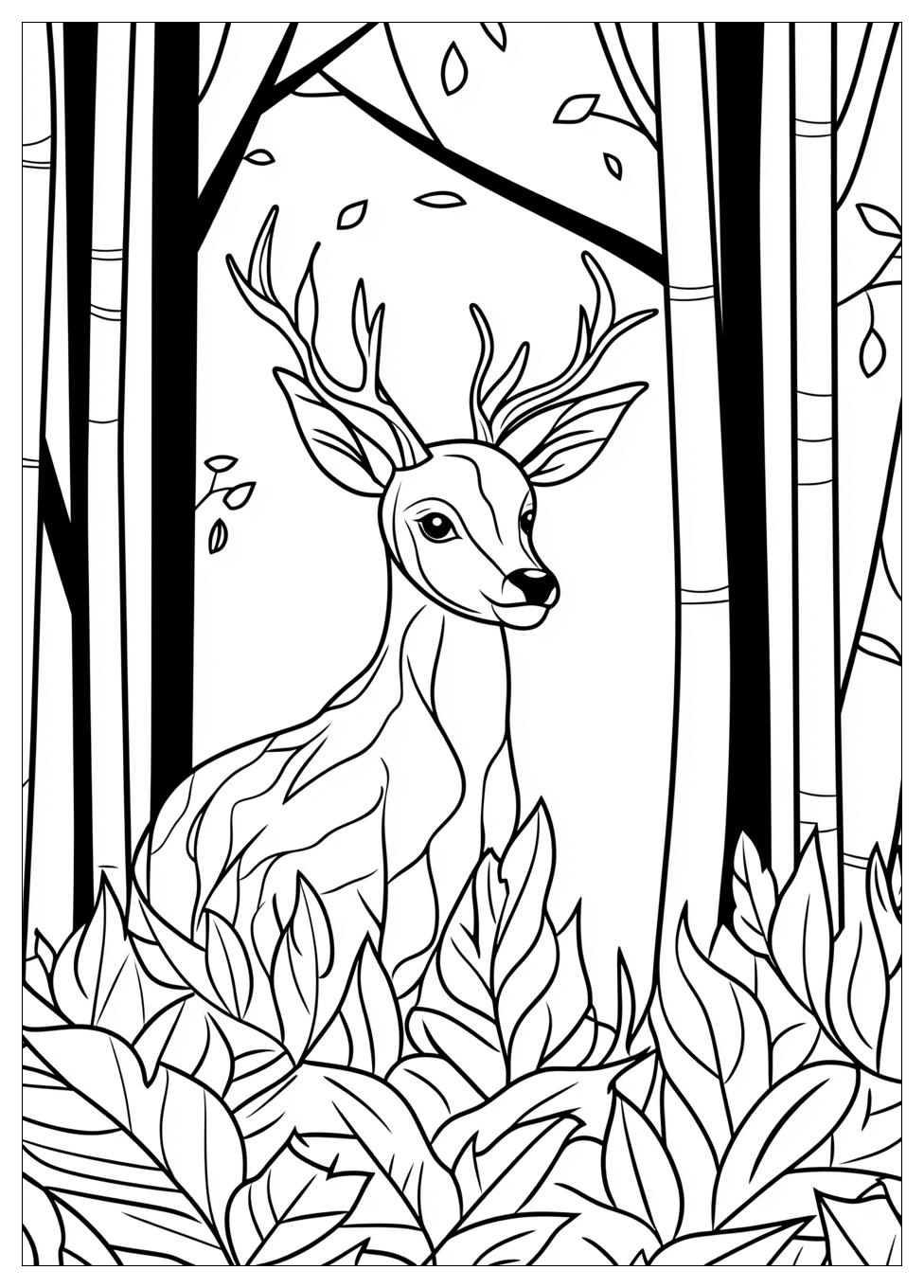 Tiere Im Wald Ausmalbilder 19