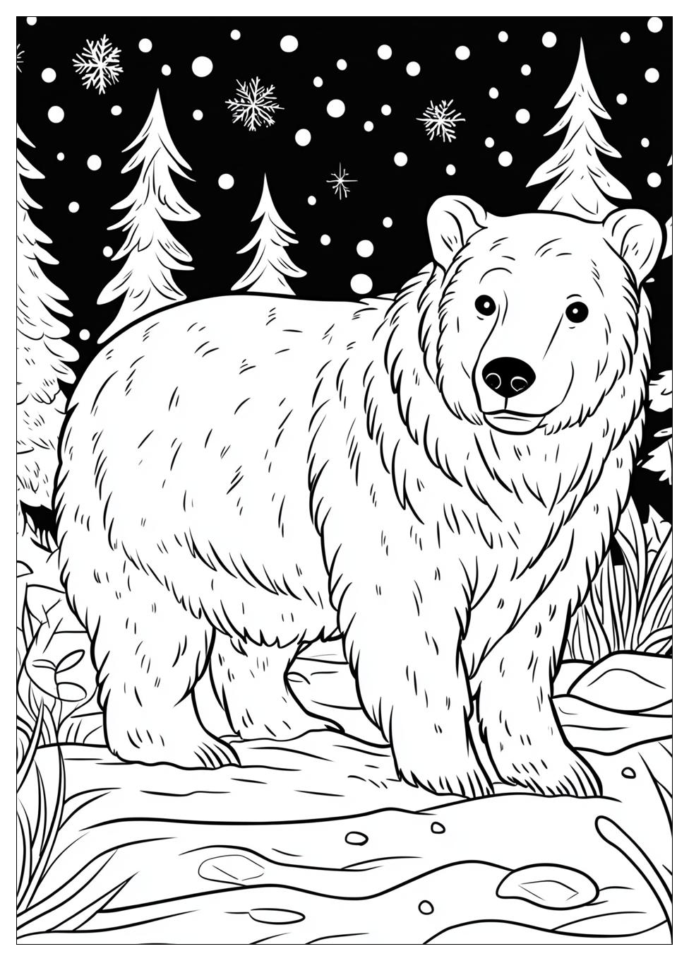 Tiere Im Winter Ausmalbilder 15