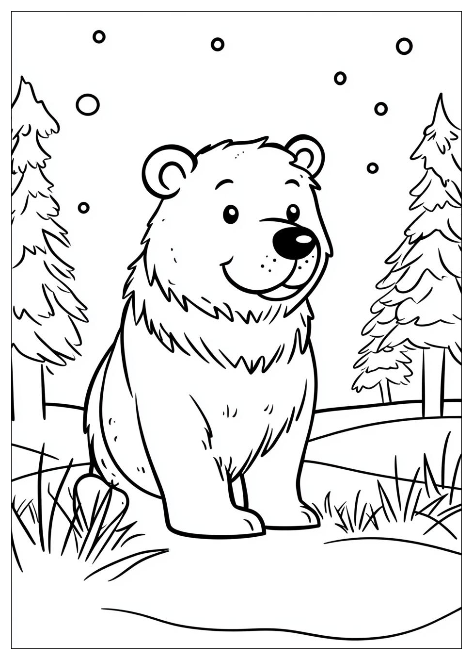 Tiere Im Winter Ausmalbilder 17
