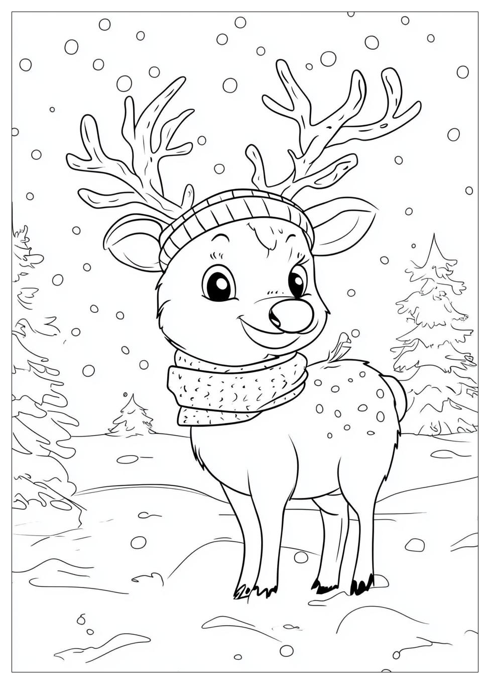 Tiere Im Winter Ausmalbilder 18