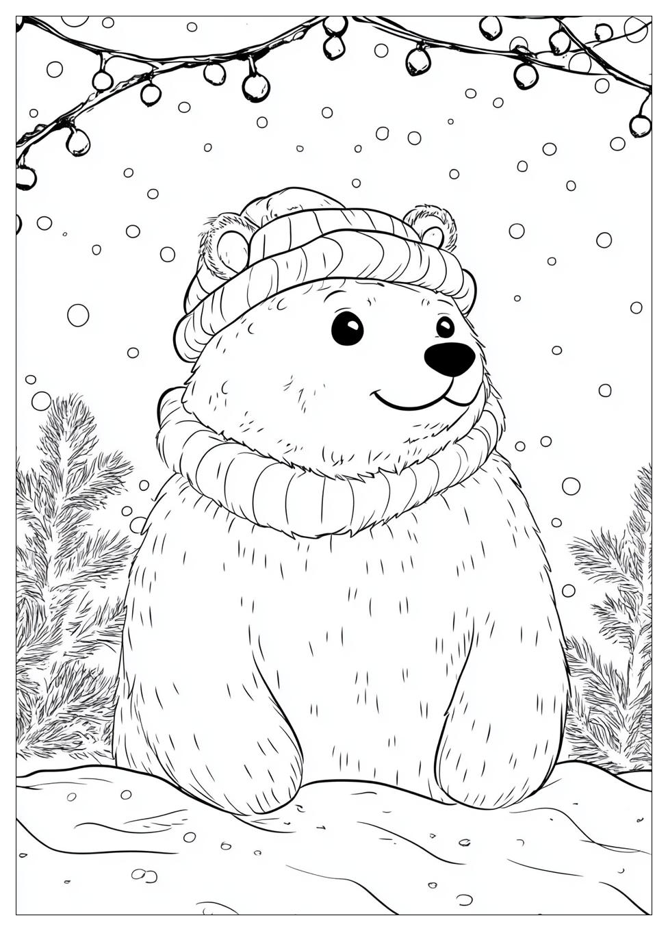 Tiere Im Winter Ausmalbilder 20