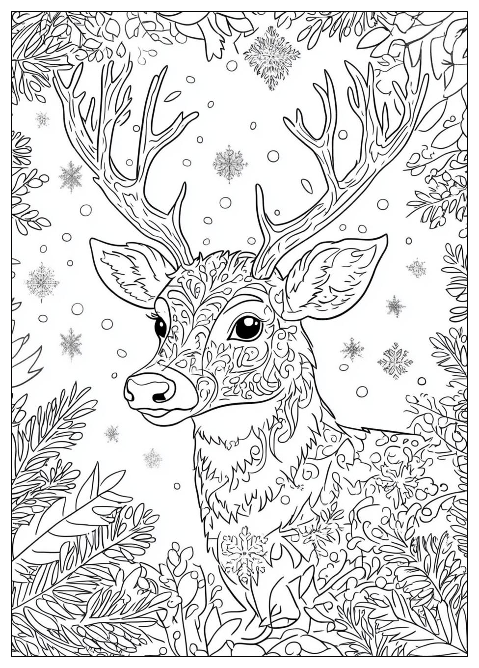 Tiere Im Winter Ausmalbilder 21