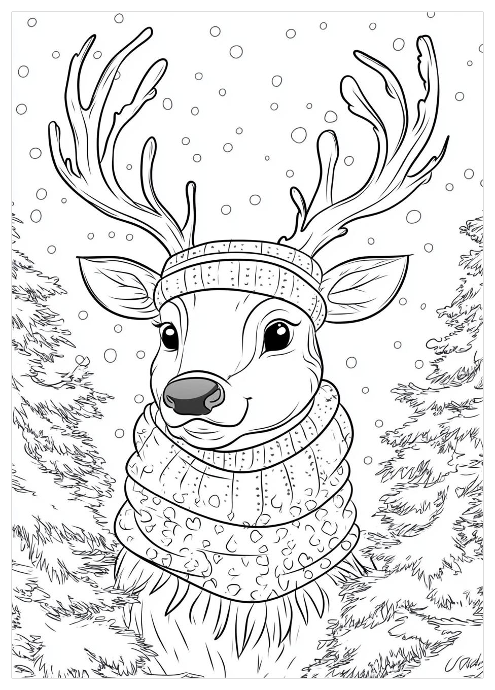 Tiere Im Winter Ausmalbilder 3