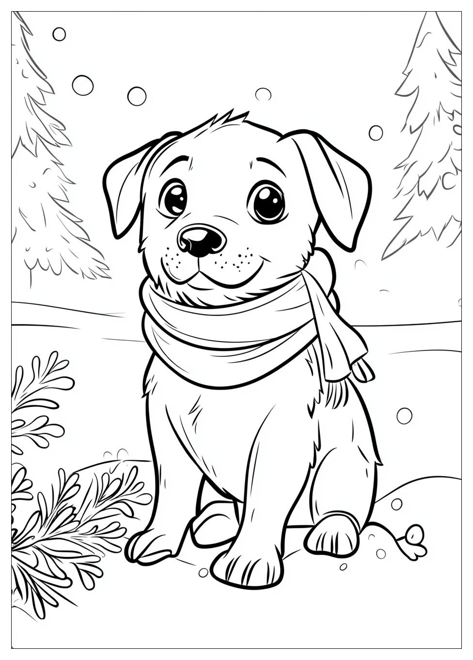 Tiere Im Winter Ausmalbilder 7