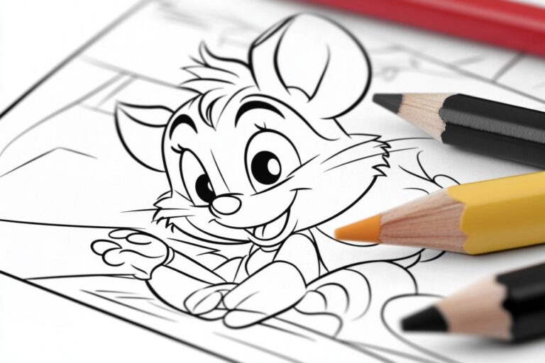 Tom Und Jerry Ausmalbilder : Malen mit den Kultfiguren