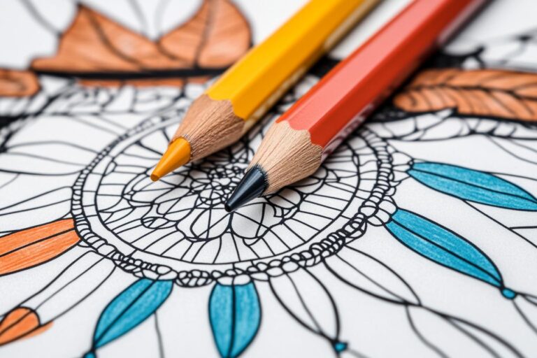 Traumfänger Ausmalbilder : Kreative Entspannung mit Fantasievollen Mandalas