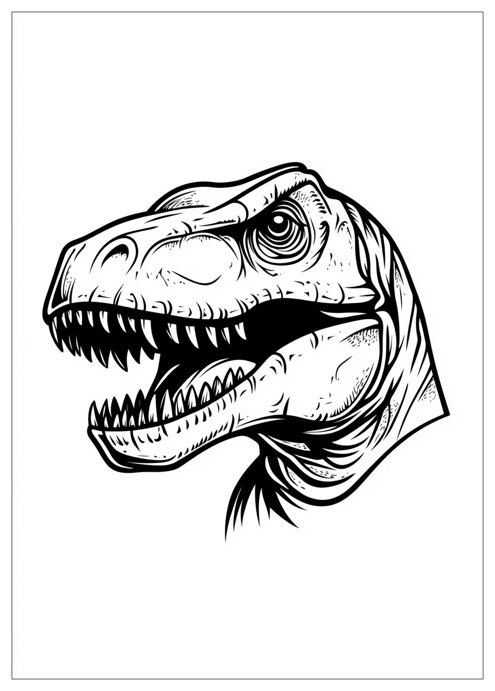 Trex Ausmalbilder 1
