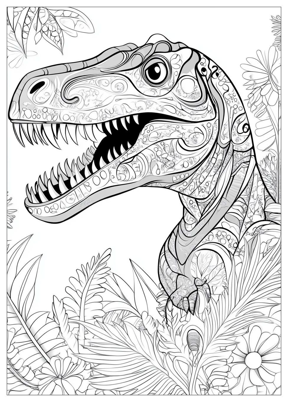 Trex Ausmalbilder 21