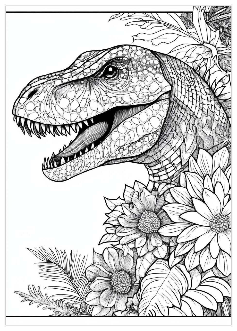 Trex Ausmalbilder 23