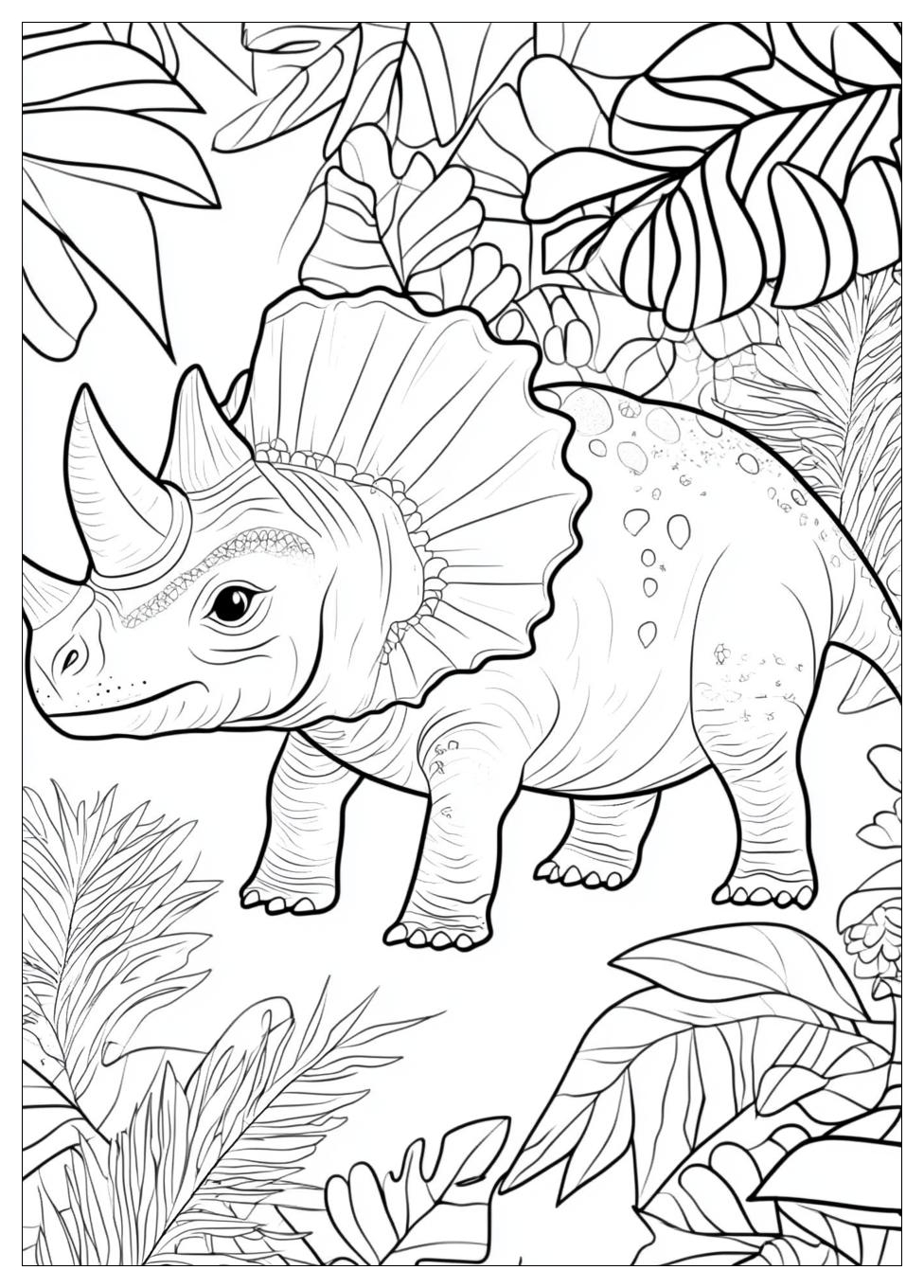 Triceratops Ausmalbilder 15
