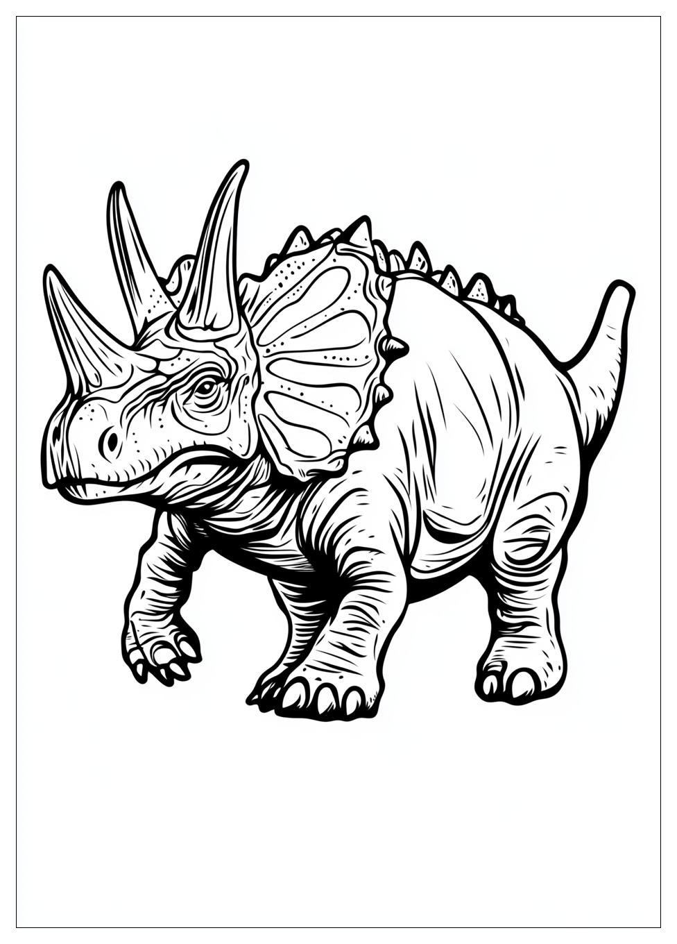 Triceratops Ausmalbilder 17