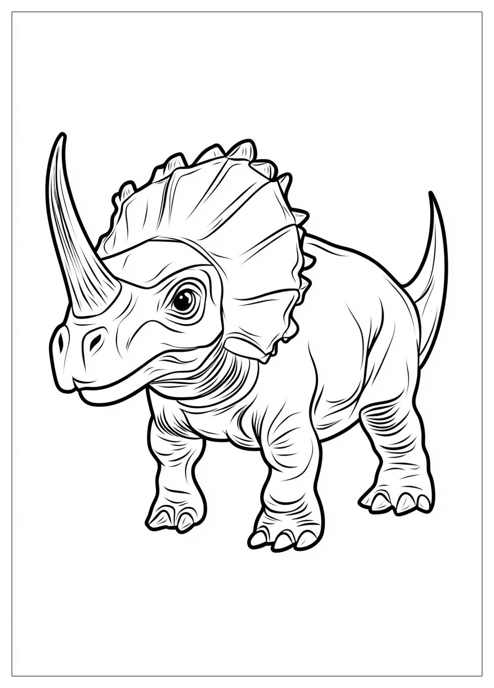 Triceratops Ausmalbilder 18