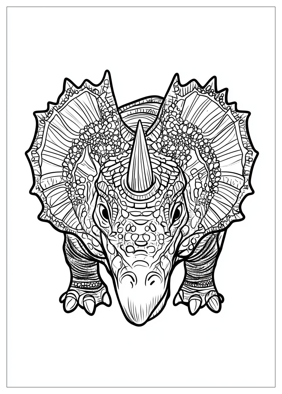 Triceratops Ausmalbilder 20
