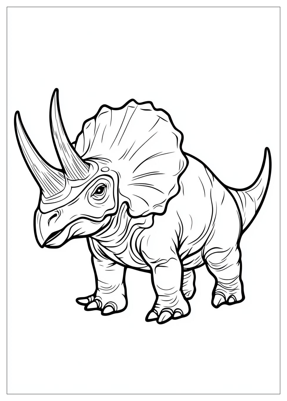Triceratops Ausmalbilder 21
