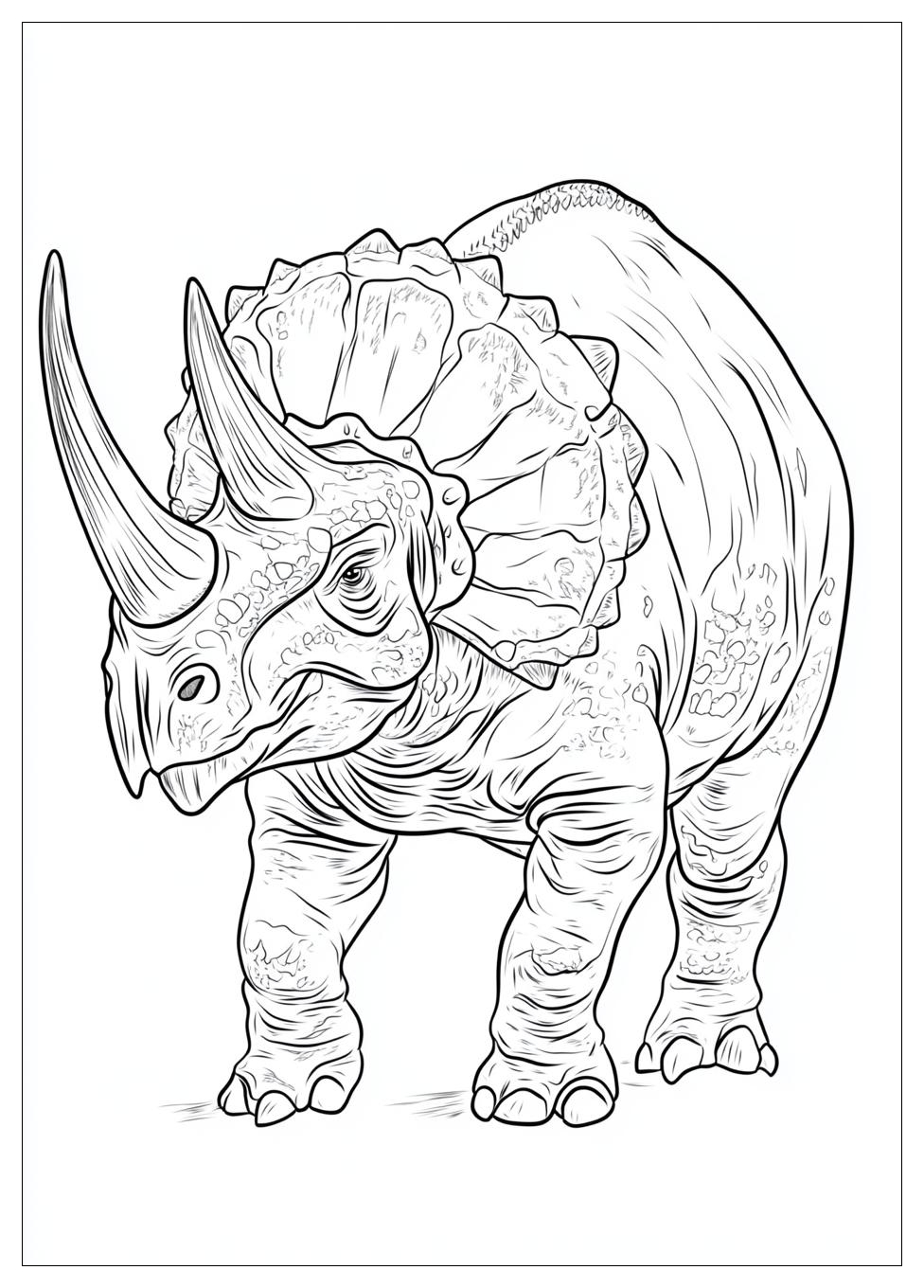 Triceratops Ausmalbilder 22