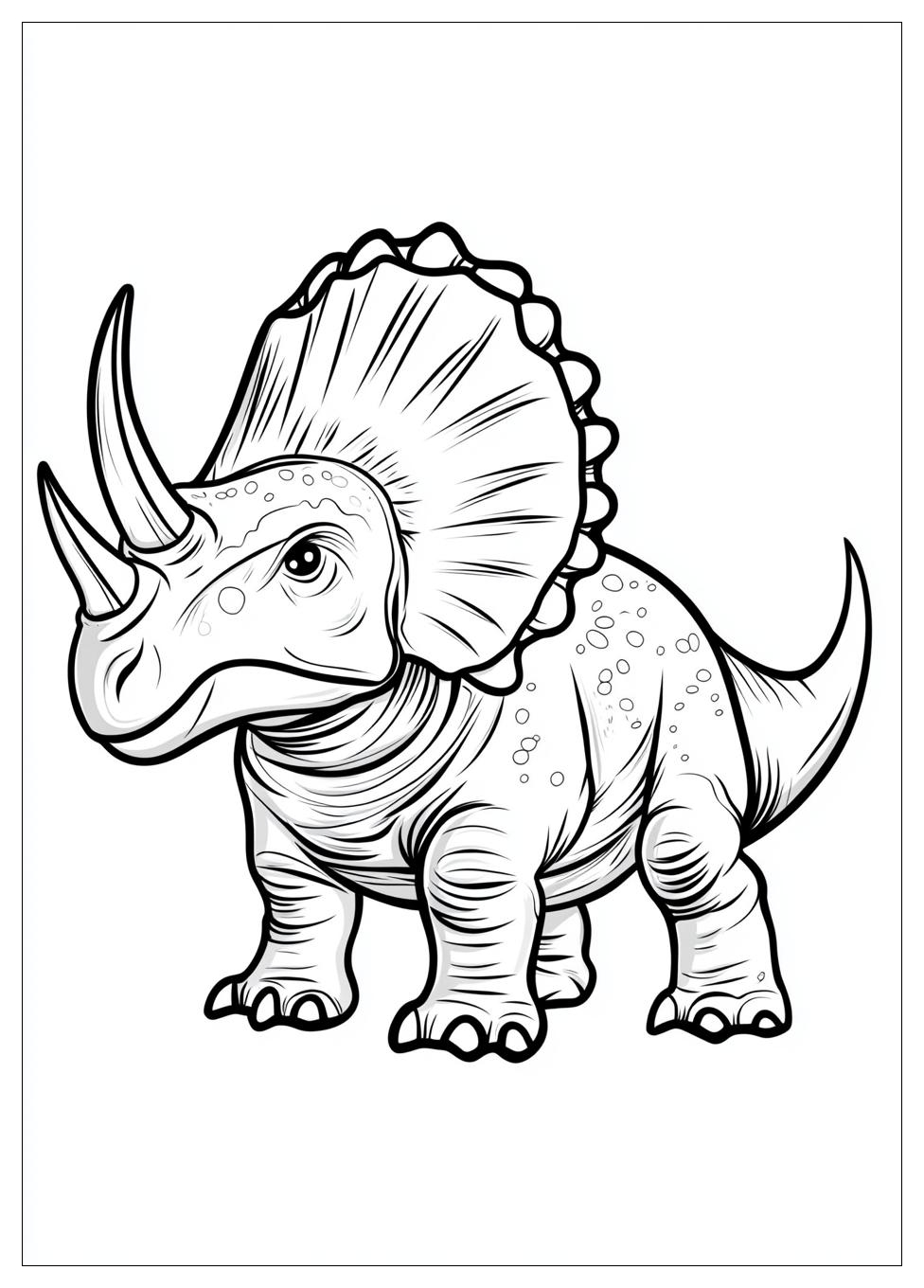 Triceratops Ausmalbilder 3