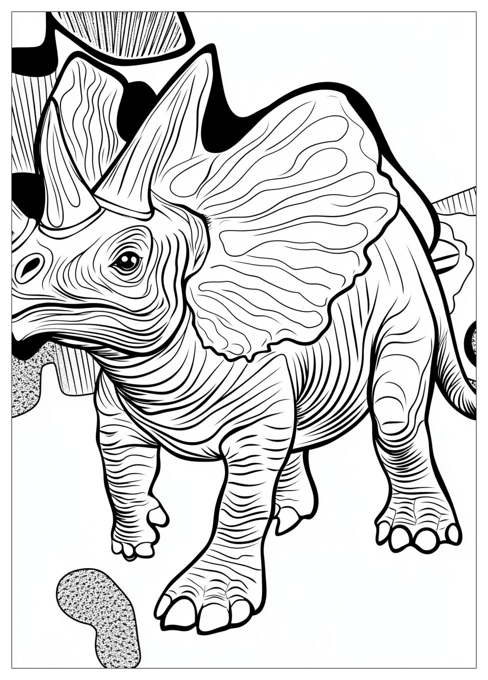 Triceratops Ausmalbilder 5