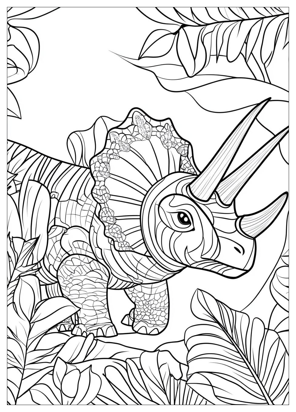 Triceratops Ausmalbilder 6