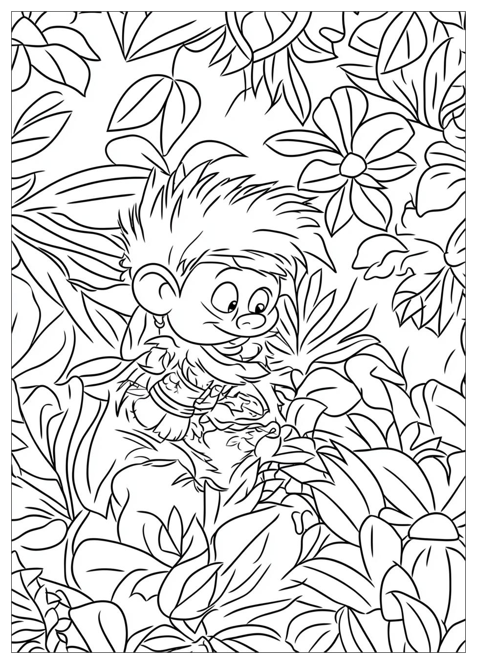 Trolls Ausmalbilder 2