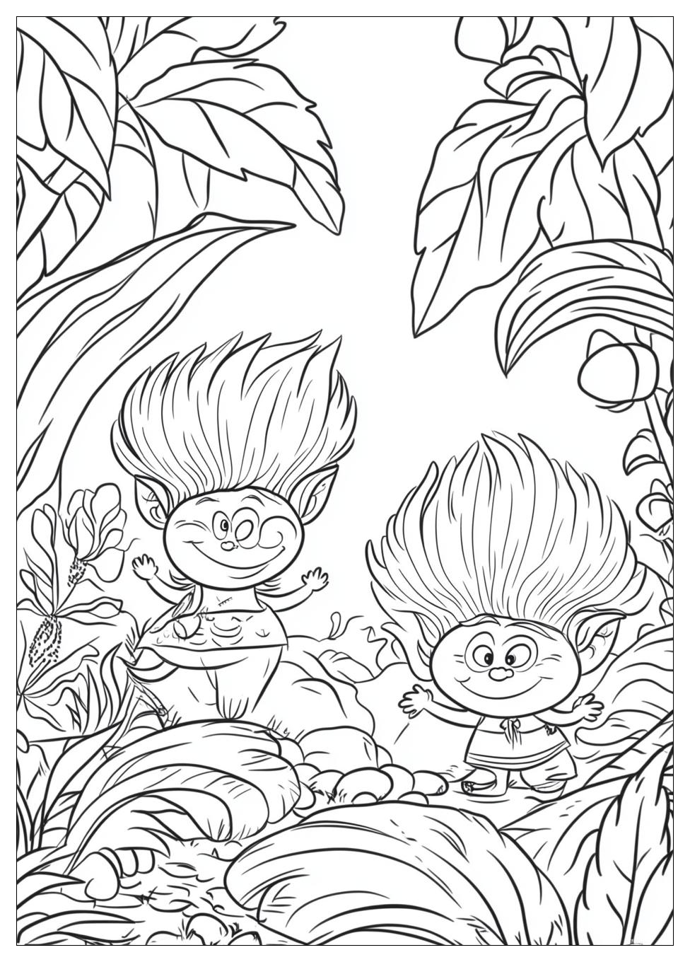 Trolls Ausmalbilder 21