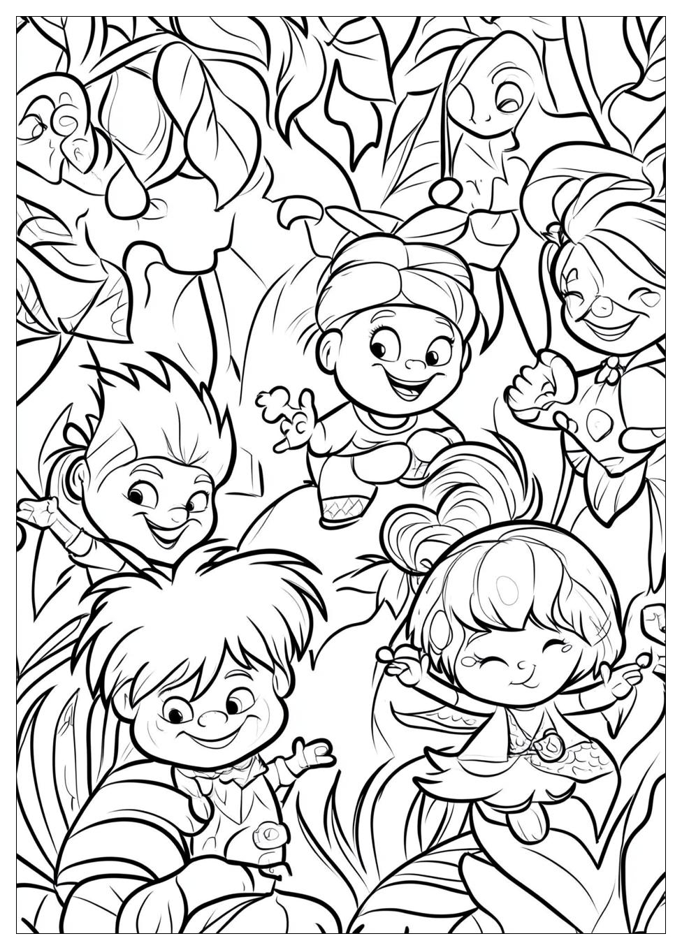 Trolls Ausmalbilder 3