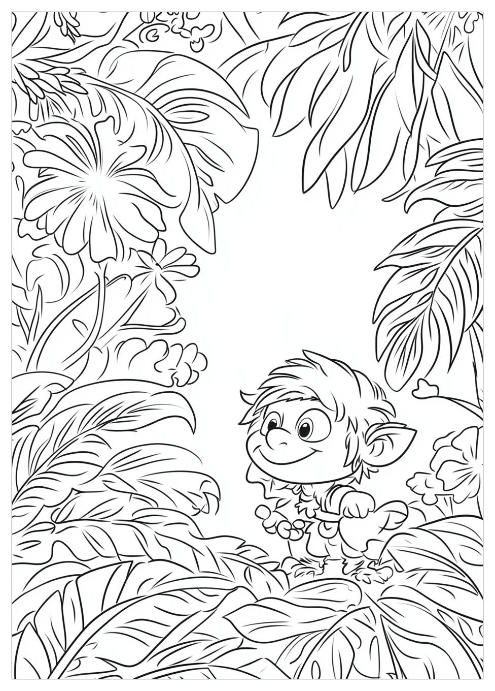 Trolls Ausmalbilder 5