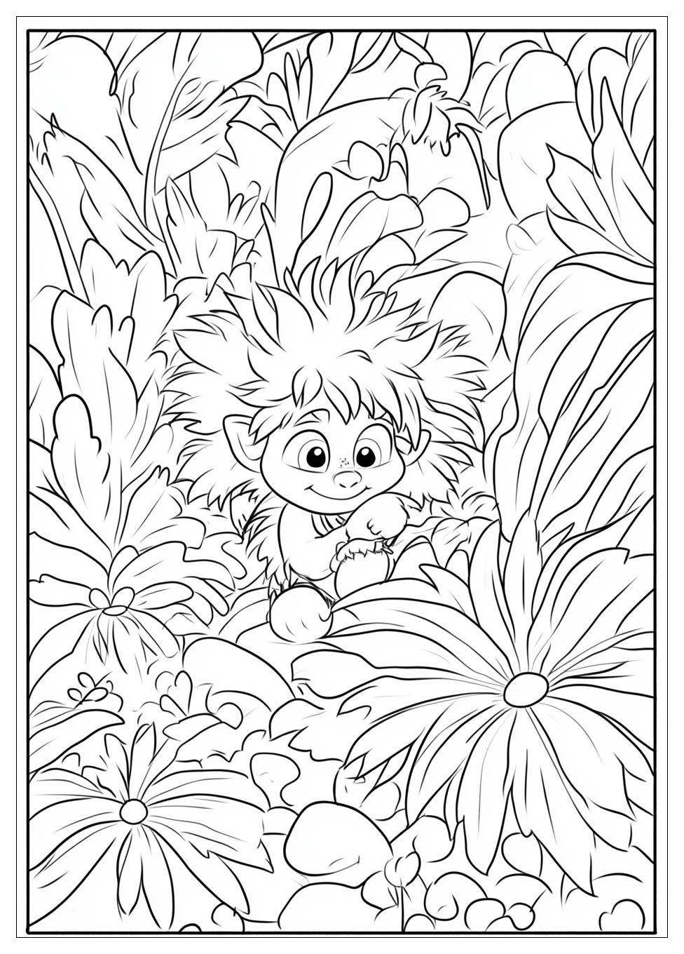 Trolls Ausmalbilder 8
