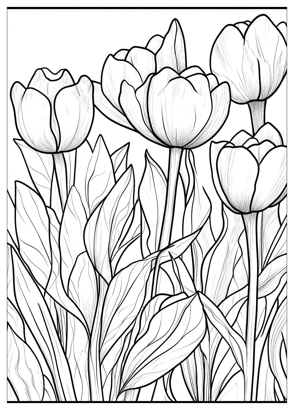 Tulpe Ausmalbilder 12